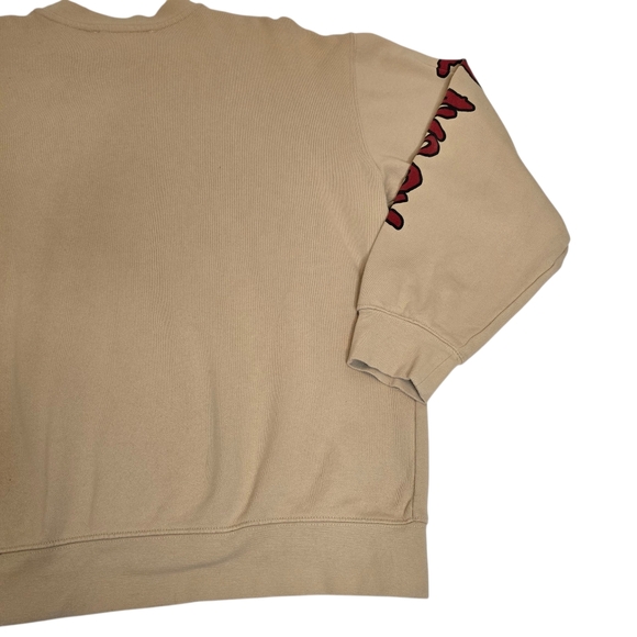 Playboy by PacSun Logo Sweatshirt, Tan Long Sleeve, Size XL, Pre-owned-Excellent - Picture 10 of 12